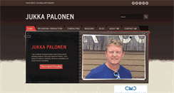 Desktop Screenshot of jukkapalonen.com
