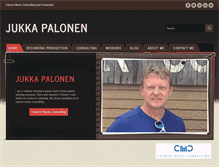 Tablet Screenshot of jukkapalonen.com